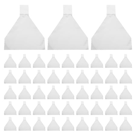 Raindrops 50 Pcs Transparent Rice Wrap Bags Grain Storage Sealed Packaging