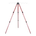 thumbnail image 1 of Soporte para trípode para caña de pescar 7 cañas Plegable ligero rojo shamjiam, 1 of 8