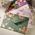 thumbnail image 5 of 10Pcs Vintage Flower Envelopes 6x4Inch Folding Envelopes Invitation Envelopes, 5 of 10