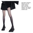 thumbnail image 7 of Women Pantyhose Gradient Contrast Color High Elasticity Skinny Thin Soft Breathable Candy Color Anti-slip Cosplay Performance Tights Long Socks, 7 of 7