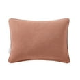 thumbnail image 5 of Beautiful Boucle Embroidered Floral Decorative Pillow by Drew Barrymore, 14" x 20", Terracotta, 5 of 5