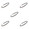 thumbnail image 3 of Jumpingount Cintas para el cabello Accesorios para peinados resistentes al desgaste Cintas para la cabeza para mujeres Café Café 5piezas, 3 of 6