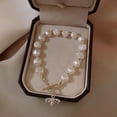 thumbnail image 2 of Xihbxyly Pulsera de Perlas, Elegante Diseño de Cuentas de Cristal, Cristales Morados Naturales Duraderos, Apta para Pieles Sensibles, Regalo Perfecto para Seres Queridos, Ocasiones Especiales, Estilo, 2 of 7