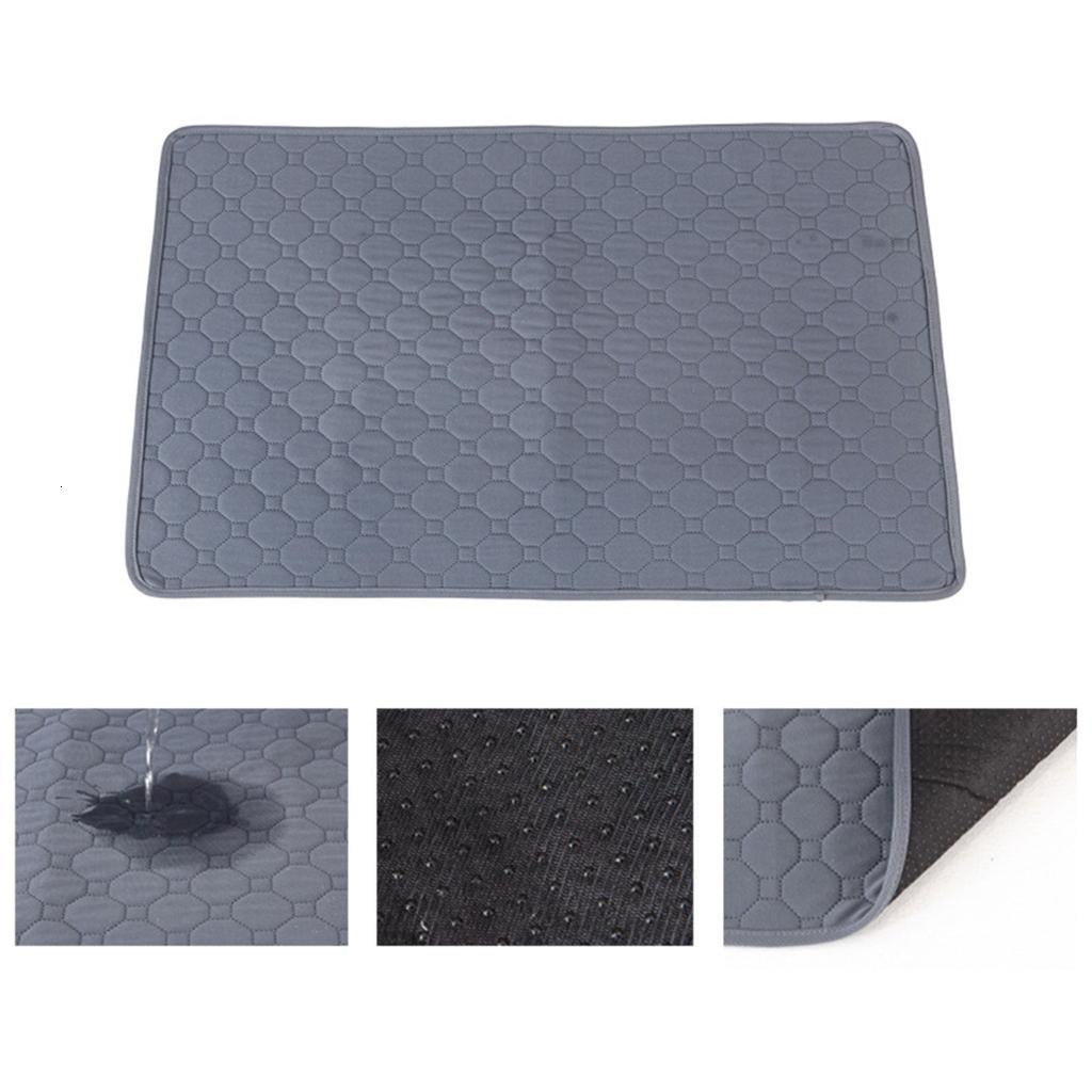 WE-POLUJ Washable Dog Pee Pads Reusable Absorbent Leak-Proof Floor Mat for Travel