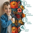 thumbnail image 3 of Blackout Kids Curtains,Pioneer Flower Childrens Insulated Curtains Set Of 2,Bedroom Essentials,Toddler Room Decor 52x63in(132x160cm), 3 of 4