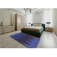 thumbnail image 5 of Ahgly Company Machine Washable Indoor Rectangle Transitional Royal Blue Area Rugs, 2' x 3', 5 of 7