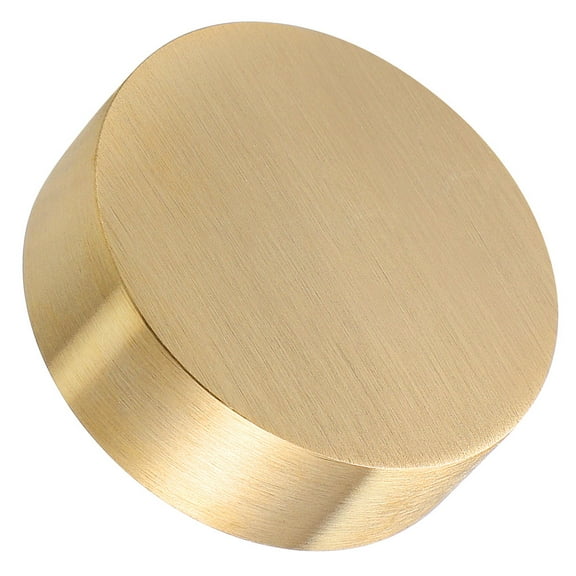 Solid Round Ruler Paperweights for Desk Paper Weights Decorative Japanese Calligraphy Paperweight Brass Paperweight