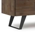 thumbnail image 6 of Simpli Home Lowry 63" Solid Wood Modern TV Stand in Rustic Aged Brown, 6 of 14