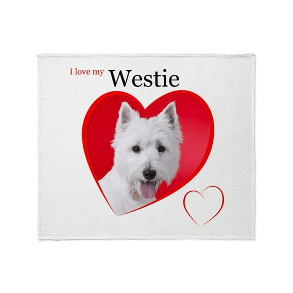 CafePress - Westie Throw Blanket - Soft Fleece Throw Blanket, 50"x60" for All Ages