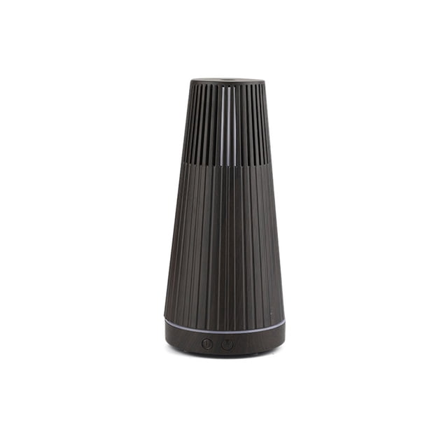 Inteprter Humidificador de aire de 80ml, generador de niebla de grano de aromática, difusor de pulverización, luz nocturna, niebla de agua, Humidificadores Color oscuro Inteprter HA066901-03B