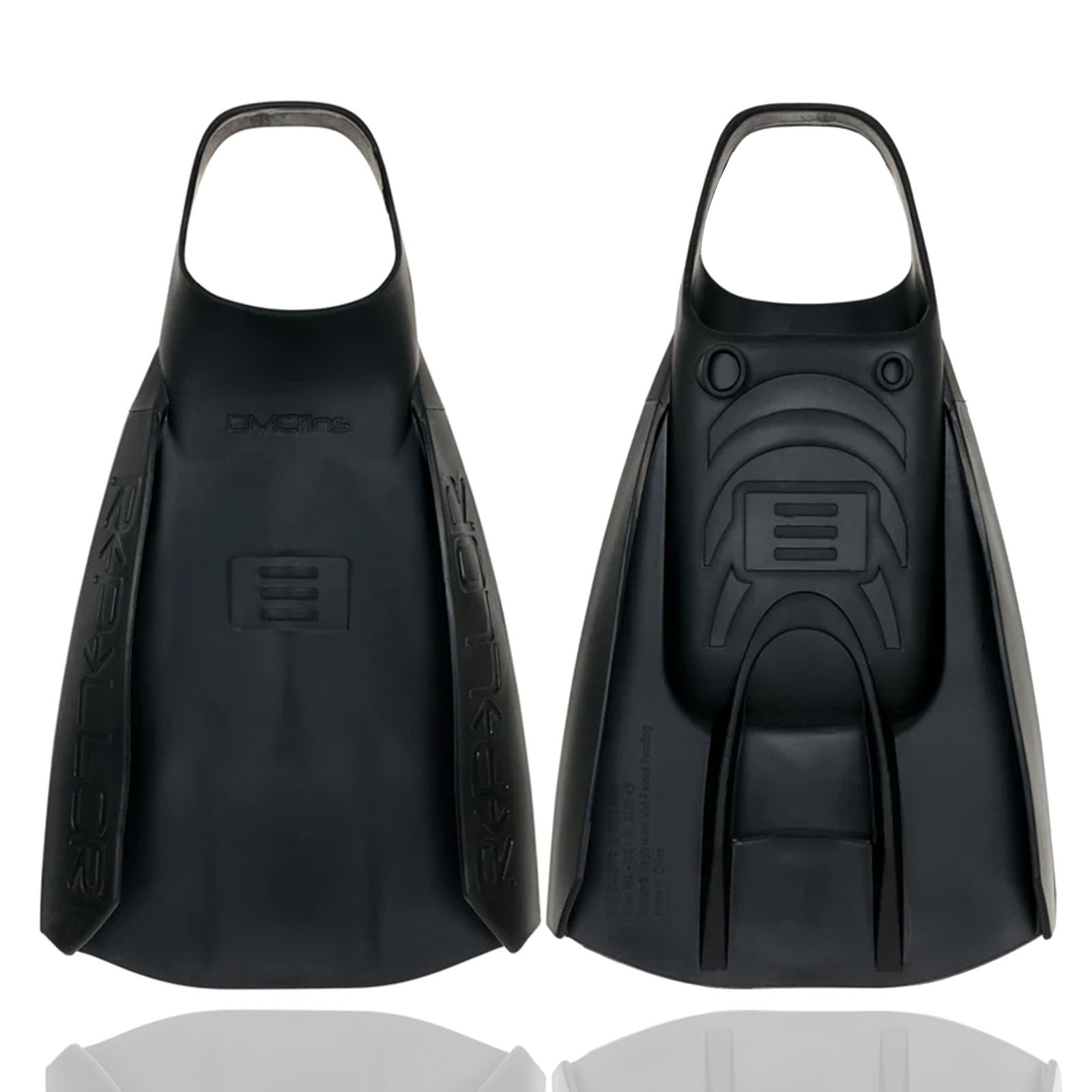 DMC Repellor Silicone Swimfins Black DFord Model XS