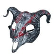 thumbnail image 4 of BELOVING Mouton de Déguisement d'Halloween pour Carnaval Festival Accessoires Photo Rouge, 4 of 9