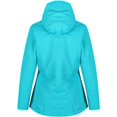 thumbnail image 2 of Regatta - Chaqueta impermeable con capucha modelo Hamara II para chica/mujer (Azul agua) Regatta UTRG3500_aqua, 2 of 4