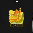 thumbnail image 4 of Inktastic Florence Italy Watercolor Art Boys or Girls Baby T-Shirt, 4 of 5