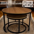 thumbnail image 4 of Juego de Mesas Ilios Innova Redondas Café, 4 of 9