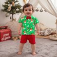 thumbnail image 5 of Jamsmile Toddler Boys Outfit Sets Stylish Summer Party Short Sleeve Shirts And Shorts Two Piece Boys Gentleman Outfits, 5 of 9