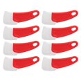 thumbnail image 1 of Silicone Rubber Spatula, 10 Pcs Silicone Spatula Hook Handle Kitchen Spatula For Cake Pasta Baking Cooking, 1 of 8