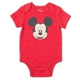 Disney Mickey Mouse Newborn Baby Boy or Girl Bodysuit Pants and Hat 3