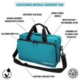 thumbnail image 2 of Nurse/Physician Nylon Medical Equipment Instrument Bag (Teal), 2 of 3