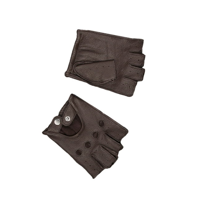 serony Experience Exceptional With These Leather Motorcycle Gloves Easy To Clean coffee XL 1Set