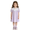 thumbnail image 6 of SUYIDA Girls Summer Flutter Sleeve Dress, Casual Party Outfit A Line Knee Length, Twirl Playful Daily Wear for Kids, 6 of 6
