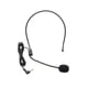thumbnail image 1 of Auriculares con micrófono, diadema con cable, uso múltiple para amplificador de voz, auriculares con micrófono para guías turísticos, personas mayores Pista única, 1 of 8