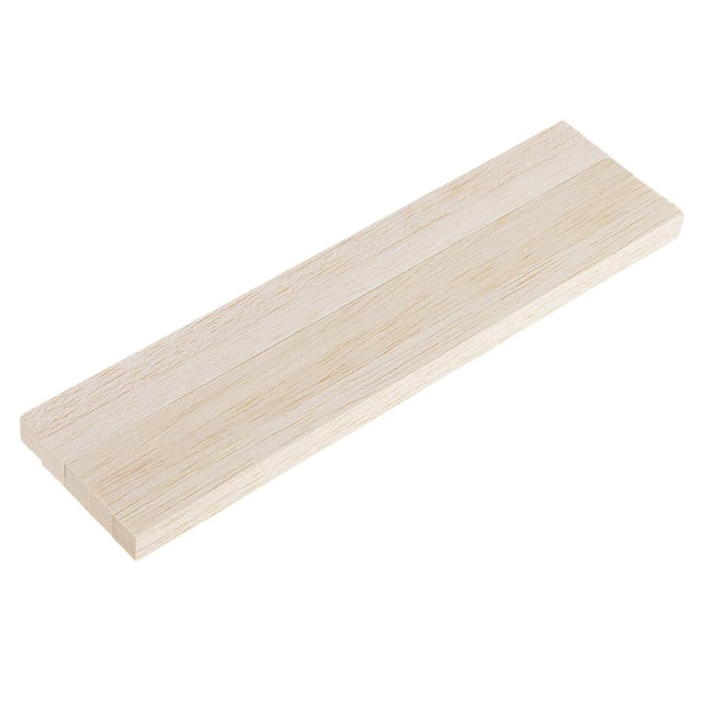 5 Pcs Bâtons en Bois pour Artisanat Tiges Balsa pour Modélisme 200mm 200mm 5 Pcs