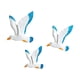 thumbnail image 1 of 3x Gaviota Decoración de Pared Paloma de la Paz Decoración de Pared Aves Marinas Creativas Resina Volando Estilo A, 1 of 9