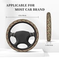 thumbnail image 5 of Fotbe Skulls1 for Steering Wheel Cover Universal 15 in Car Accessories for Men Women,Steering Wheel Protector Comfortable Protective Case for SUV Sedan Decor, 5 of 8
