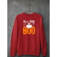 thumbnail image 3 of He's My Boo Sweatshirt Women -Image by Shutterstock, Female XX-Large, 3 of 4