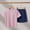 Pink, variant on Amidoa Boys Athletic Outfits Set- Breathable Summer Quick Dry Short Sleeve Kids Active T Shirts and Shorts Blue Size 4-14