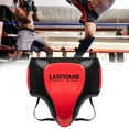 thumbnail image 6 of Luwecf Boxing Groin Protector Abdominal Protector Jockstrap Mma Cup Taekwond Black Red, 6 of 9