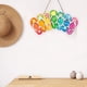 thumbnail image 5 of Letrero de Bienvenida Colgante 3D Divertido para Decoración Del Hogar y Exteriores, 30,7 X 14,9 Cm | Letrero de Bienvenida Multicolor para Puerta | Material de Tablero de Densidad Media | Tema Verani, 5 of 7