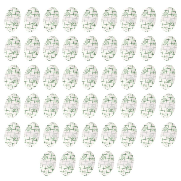 50 Uds. de cubiertas para los oídos impermeables para bebés, película desechable, tapones para los oídos suaves portátiles, pegatinas para los Sunnimix Pegatinas impermeables para los oídos