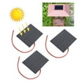 thumbnail image 4 of Small Solar Panel, Monocrystalline Solar Cell Stable 2W   for DIY Science Project for LED Light, 4 of 7