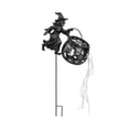 thumbnail image 2 of Halloween Witch Cauldron Garden Light,Fantasy Waterfall-Style Colorful Light-Flow Witch's Garden Stake Light, 2 of 9