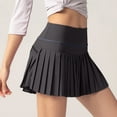 thumbnail image 5 of TMOYZQ Womens Pleated Tennis Skirt with Shorts High Waisted Golf Skort Mini Skirt Workout Skirt Athletic Skorts, 5 of 5