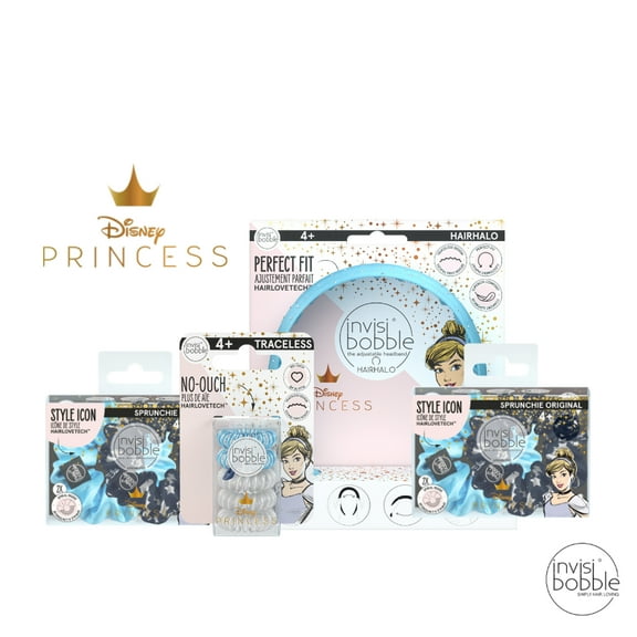 invisibobble Disney Princess Cinderella Hair Accessories Bundle