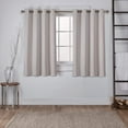 Exclusive Home Curtains Sateen Twill Woven Room Darkening Blackout