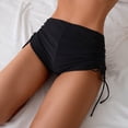 thumbnail image 7 of NIEWTR Ruched High Waist Swim Bottoms for Women Tummy Slim Full Coverage Bathing Suit Bottoms(Black,XL), 7 of 7