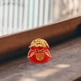 thumbnail image 4 of unbranded Figurilla Feng Shui Bolsa De Dinero Roja Para De Oficina Y Hogar En Resina, 4 of 6
