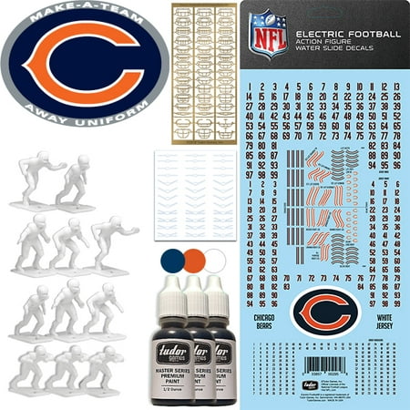 Chicago Bears NFL Away Uniform Make-A-Team Kit for Electric