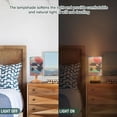 thumbnail image 5 of BZSMCE Decor Bedside Table Lamp Coral Orca Fun Printed, 5 of 7