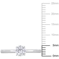 thumbnail image 2 of Created Forever Women's 1/2 CT Lab Created Diamond 14K White Gold Solitaire Engagement Ring (H-I, SI-I1), 2 of 7