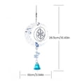 thumbnail image 3 of Muyoka Wind Catchers Wind Spinner 3D Wind Chimes Metal Art Decoraciones para Interior Exterior Patio Balcón Patio, Campana Muyoka Hogar, 3 of 7