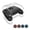 blue red, variant on Transparent Housing Shell with Joystick Caps for Steam Controller 2 Game Handle Shell Cover Protector Case Scratchproof