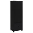 thumbnail image 6 of Entertainment Center Sandlin Black 3-shelf Engineered Wood Media Tower,Media Console, 6 of 10