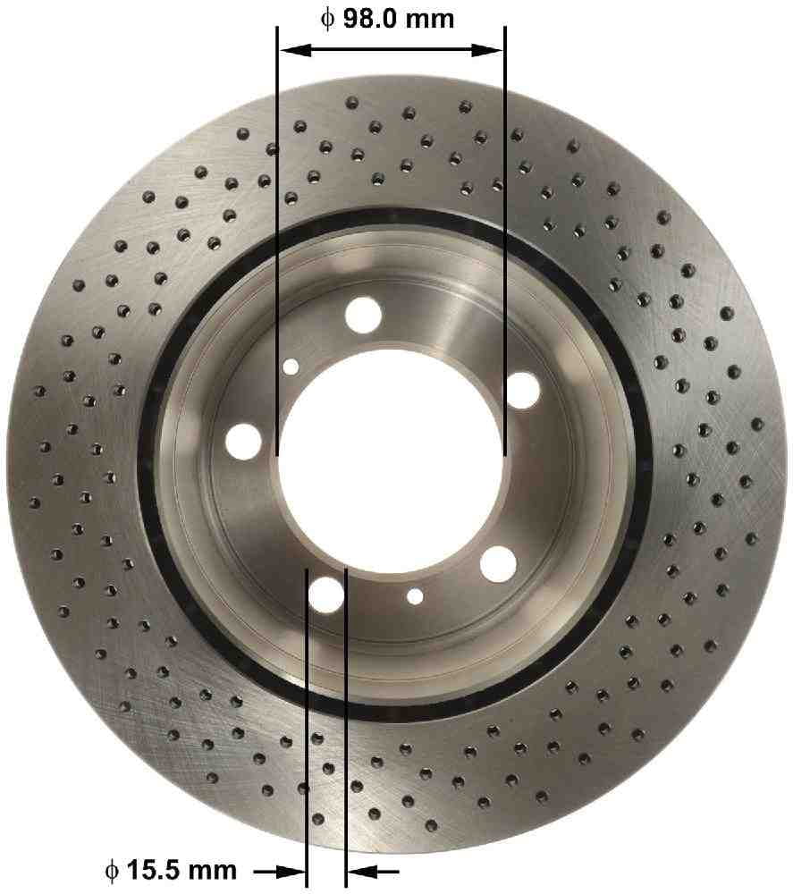 Bendix PRT6163 Premium Brake Rotor