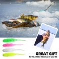 thumbnail image 4 of Hooks 93pcs El Kit de Plantillas de Pesca de Hielo incluye Gancho de la Plantilla y Señuelos Suaves para La Trucha de Bajo Walleye, 4 of 7