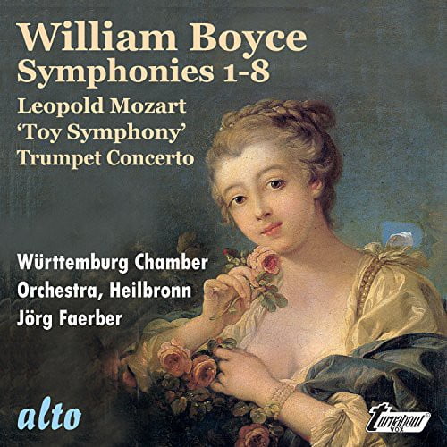 Boyce / Wurttemburg Orchestra de Chambre / Heilbronn - Symphonies 1-8 / L. Mozart: Symphonie Jouet [Disques Compacts]